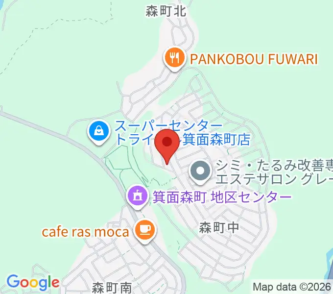 スリージェ ミュージックスクールの地図