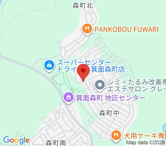 スリージェ ミュージックスクールの地図