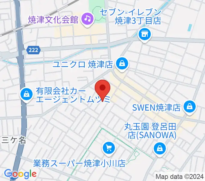 えみ音楽教室の地図