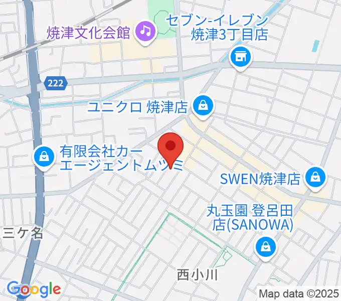えみ音楽教室の地図
