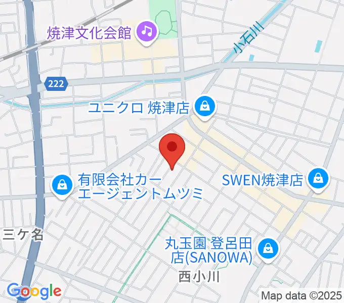 えみ音楽教室の地図