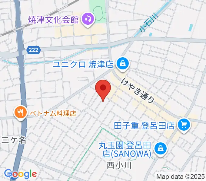 えみ音楽教室の地図