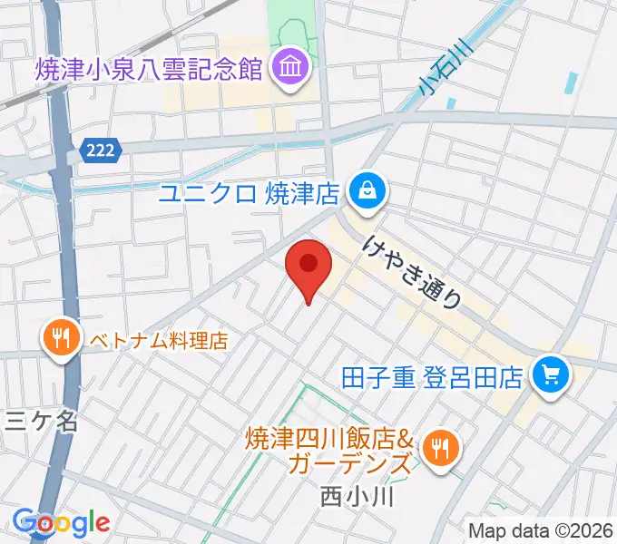 えみ音楽教室の地図