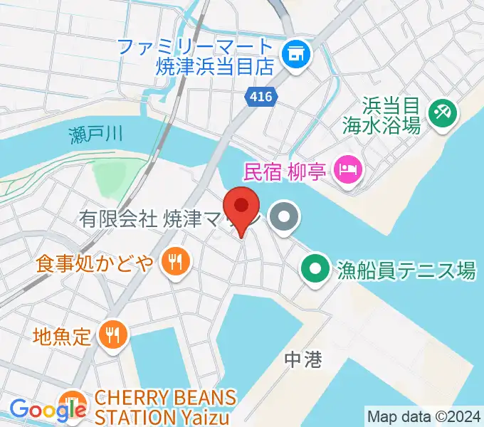 めぐみ音楽教室の地図