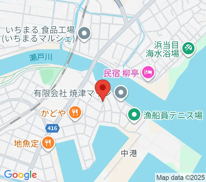 めぐみ音楽教室の地図