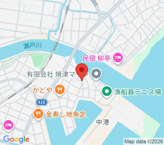 めぐみ音楽教室の地図