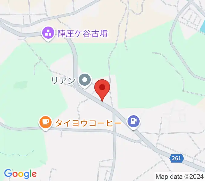 さち音楽教室の地図