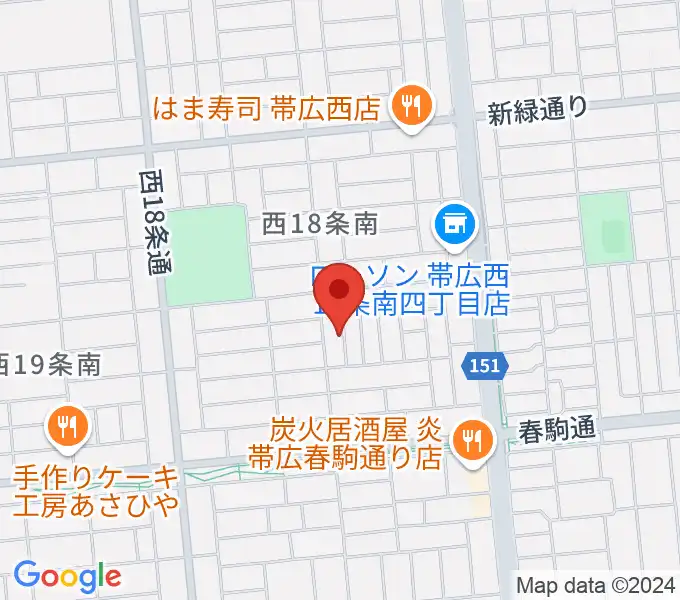 小林音楽教室の地図