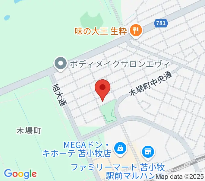 宮崎ヴァイオリン教室の地図