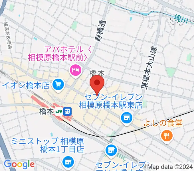 アフタービートの地図