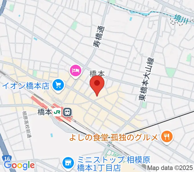 アフタービートの地図