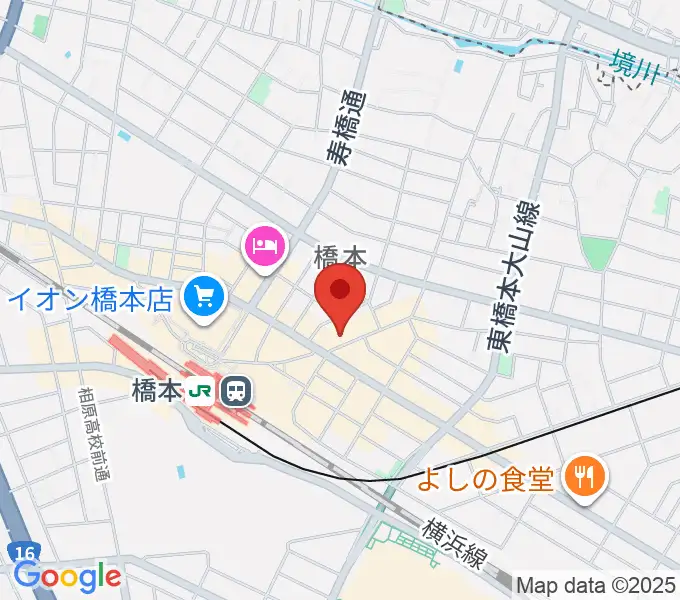 アフタービートの地図
