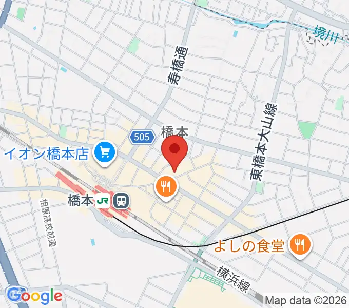 アフタービートの地図
