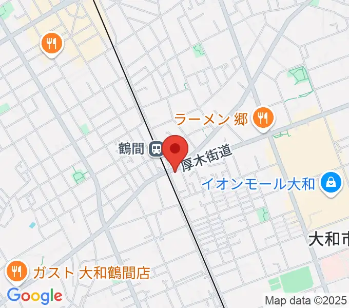 イチキバレエスタジオ＆ピアノ教室の地図