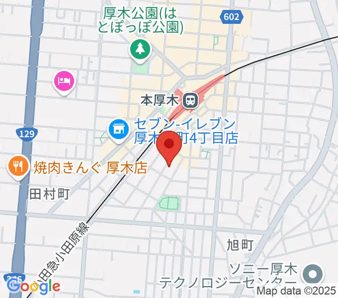 タイサクミュージシャンズスクールの地図