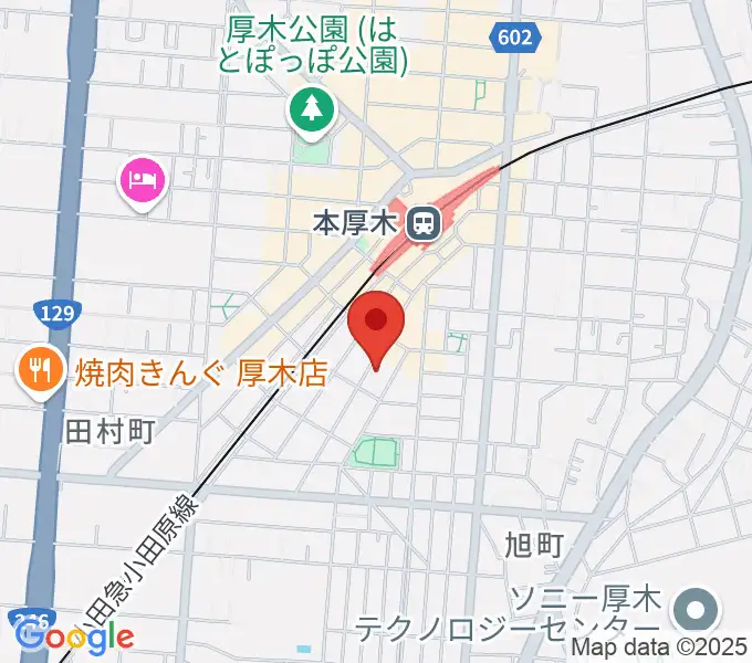 タイサクミュージシャンズスクールの地図