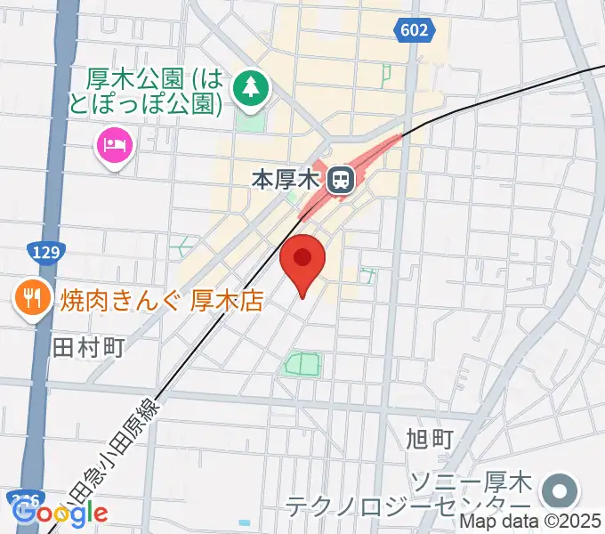 タイサクミュージシャンズスクールの地図