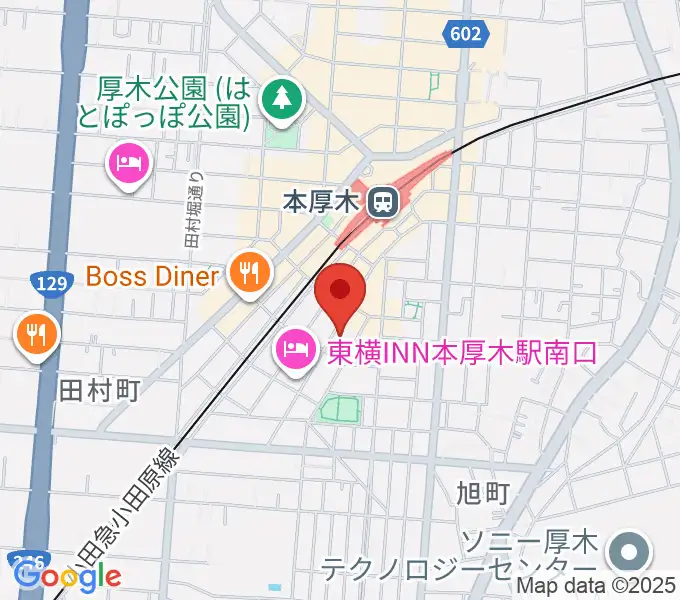 タイサクミュージシャンズスクールの地図