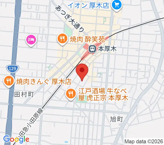 タイサクミュージシャンズスクールの地図