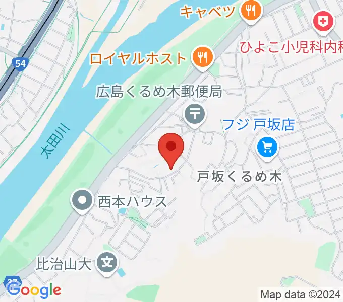 aiこどもみらい音楽教室の地図