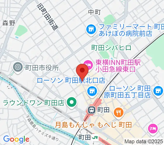 万象房の地図