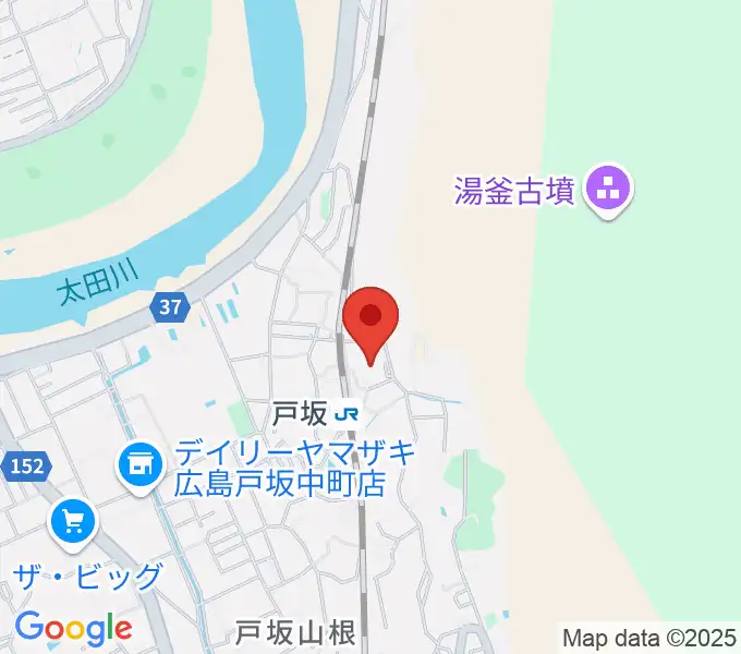 あおMUSICの地図