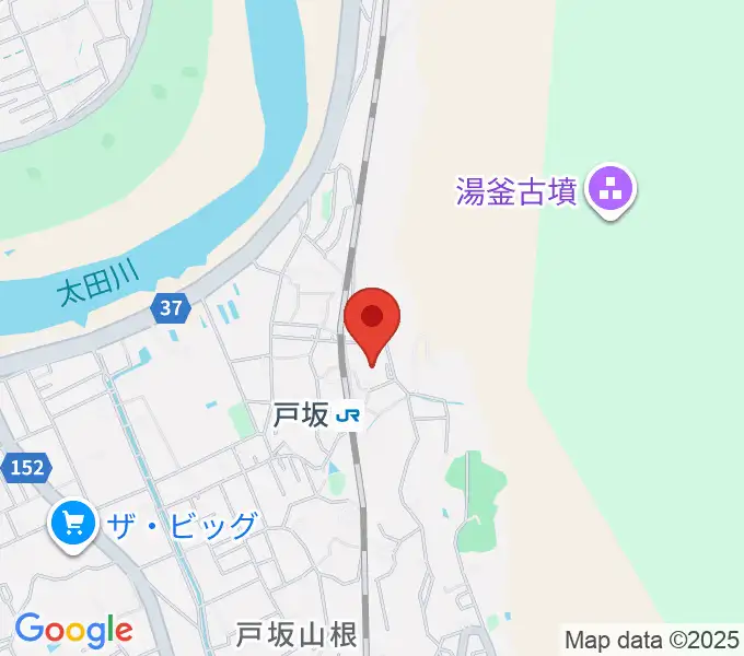 あおMUSICの地図
