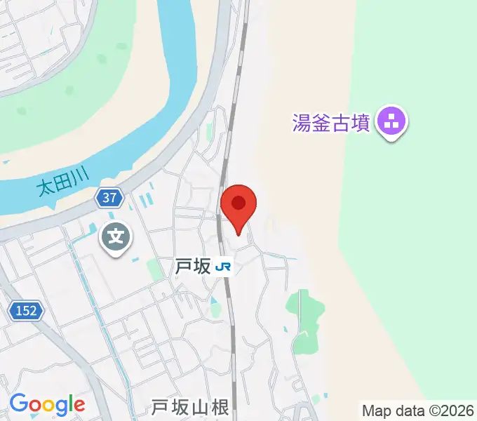 あおMUSICの地図