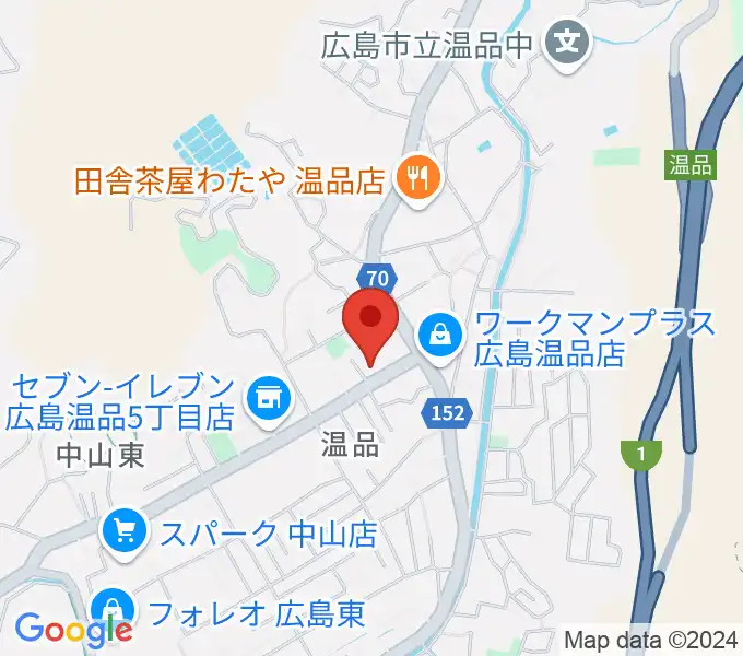 きたのぴあの學院の地図