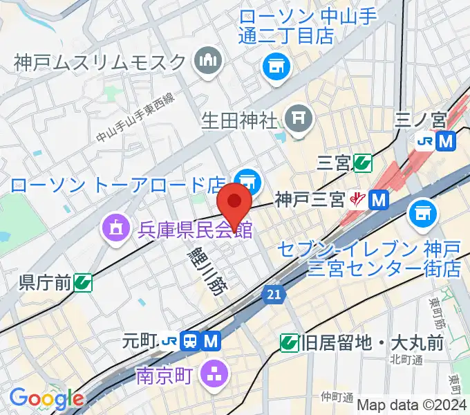 ロッコーマンの地図