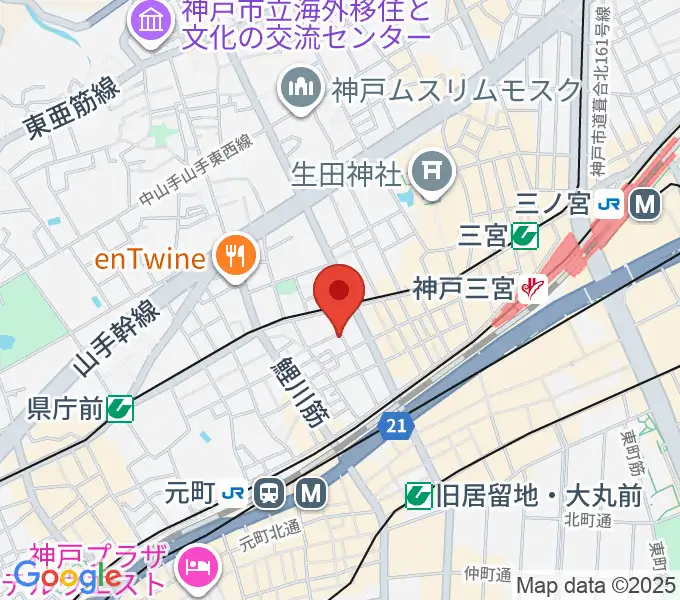 ロッコーマンの地図
