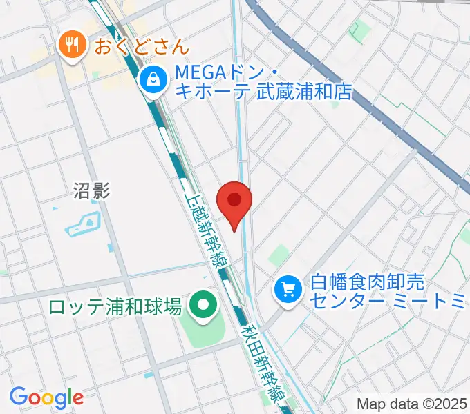 カナリア音楽教室の地図
