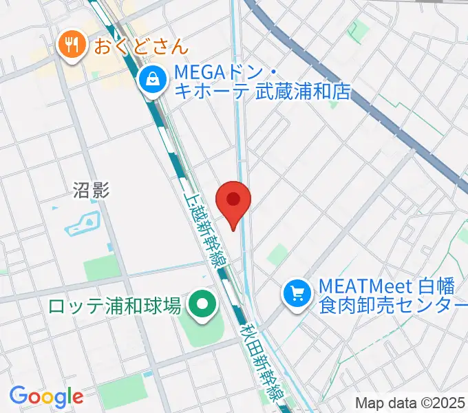 カナリア音楽教室の地図