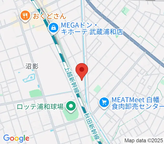 カナリア音楽教室の地図