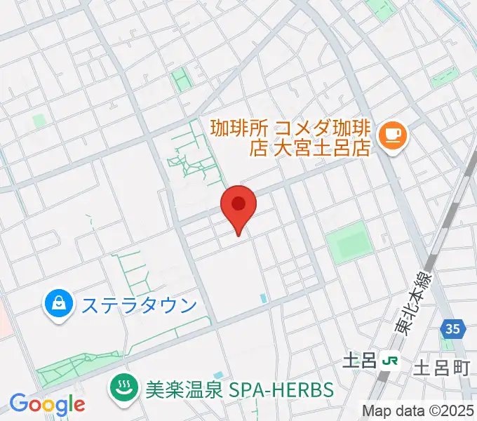 イプシロン・ピアノクラブの地図