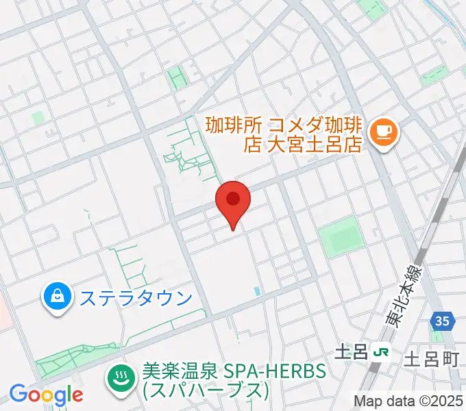 イプシロン・ピアノクラブの地図