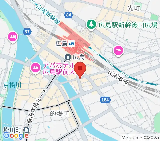 ショコラミュージックの地図