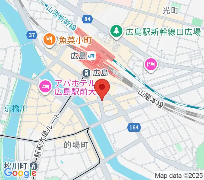 ショコラミュージックの地図
