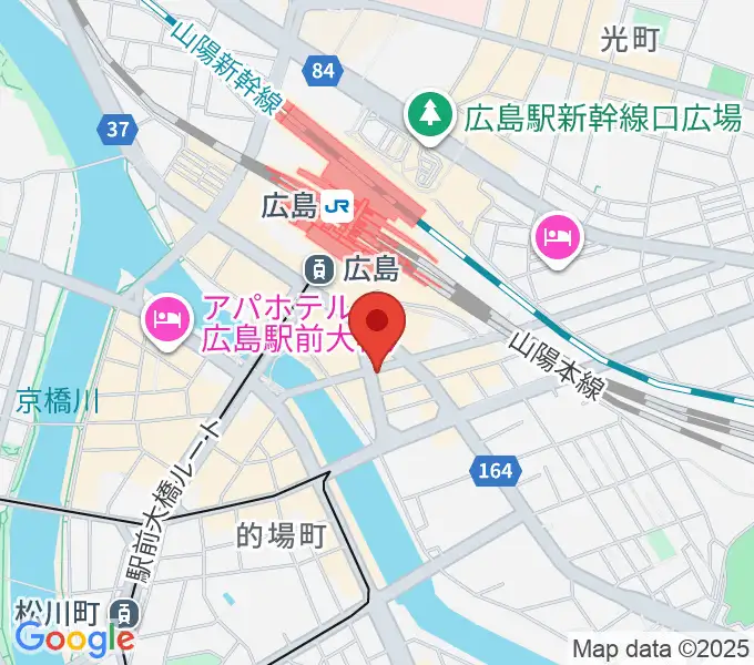 ショコラミュージックの地図
