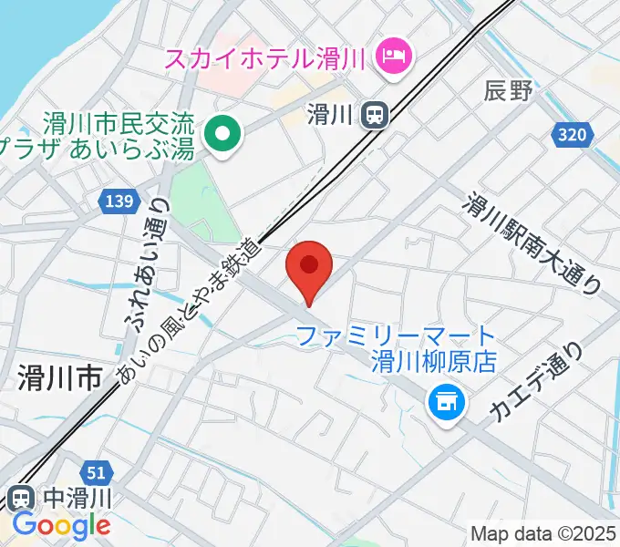 つぼみ会ピアノ教室の地図