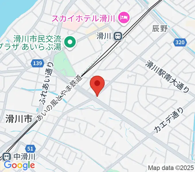 つぼみ会ピアノ教室の地図