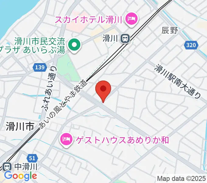 つぼみ会ピアノ教室の地図