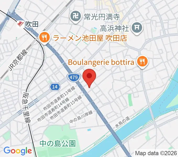 スタジオユーの地図