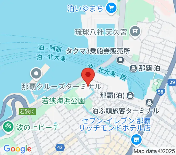 ソレイユ音楽教室の地図