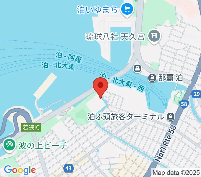 ソレイユ音楽教室の地図