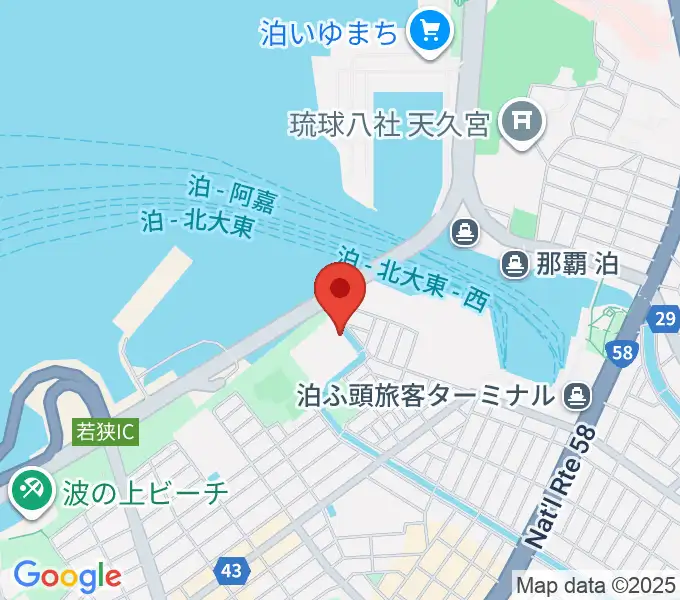 ソレイユ音楽教室の地図