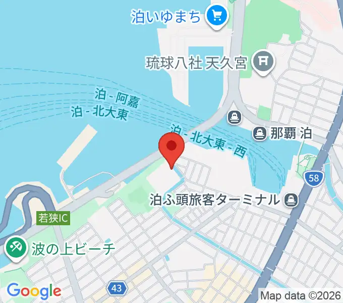 ソレイユ音楽教室の地図