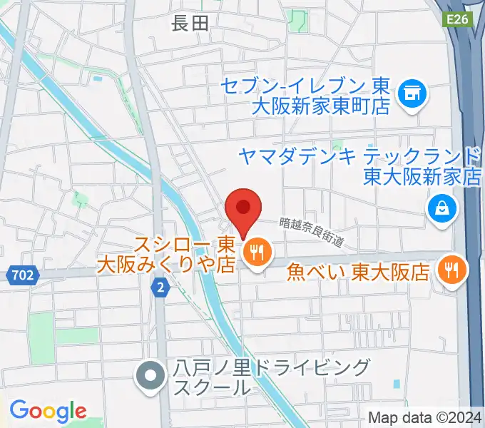 ル・シャトン音楽教室の地図