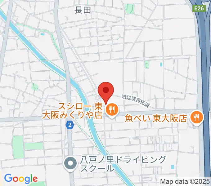 ル・シャトン音楽教室の地図