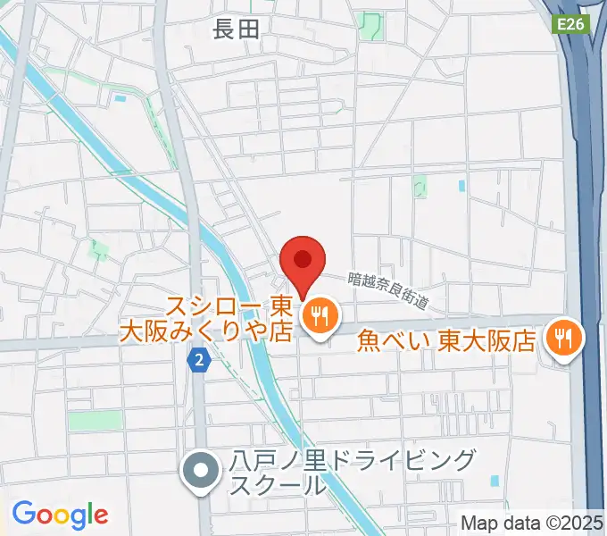 ル・シャトン音楽教室の地図